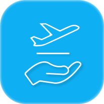 Logo app perdiendo el miedo a volar